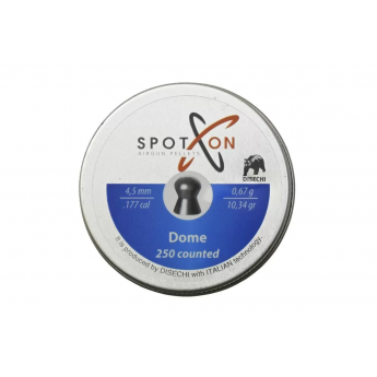 Пуля SPOTON DOME 4,5 мм, 0,67 гр. (250 шт) (150 в упаковке)